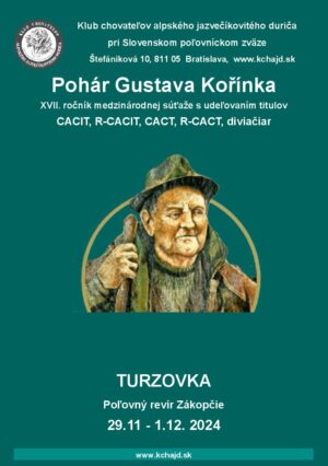 Pohár Gustáva Kořínka – propozície